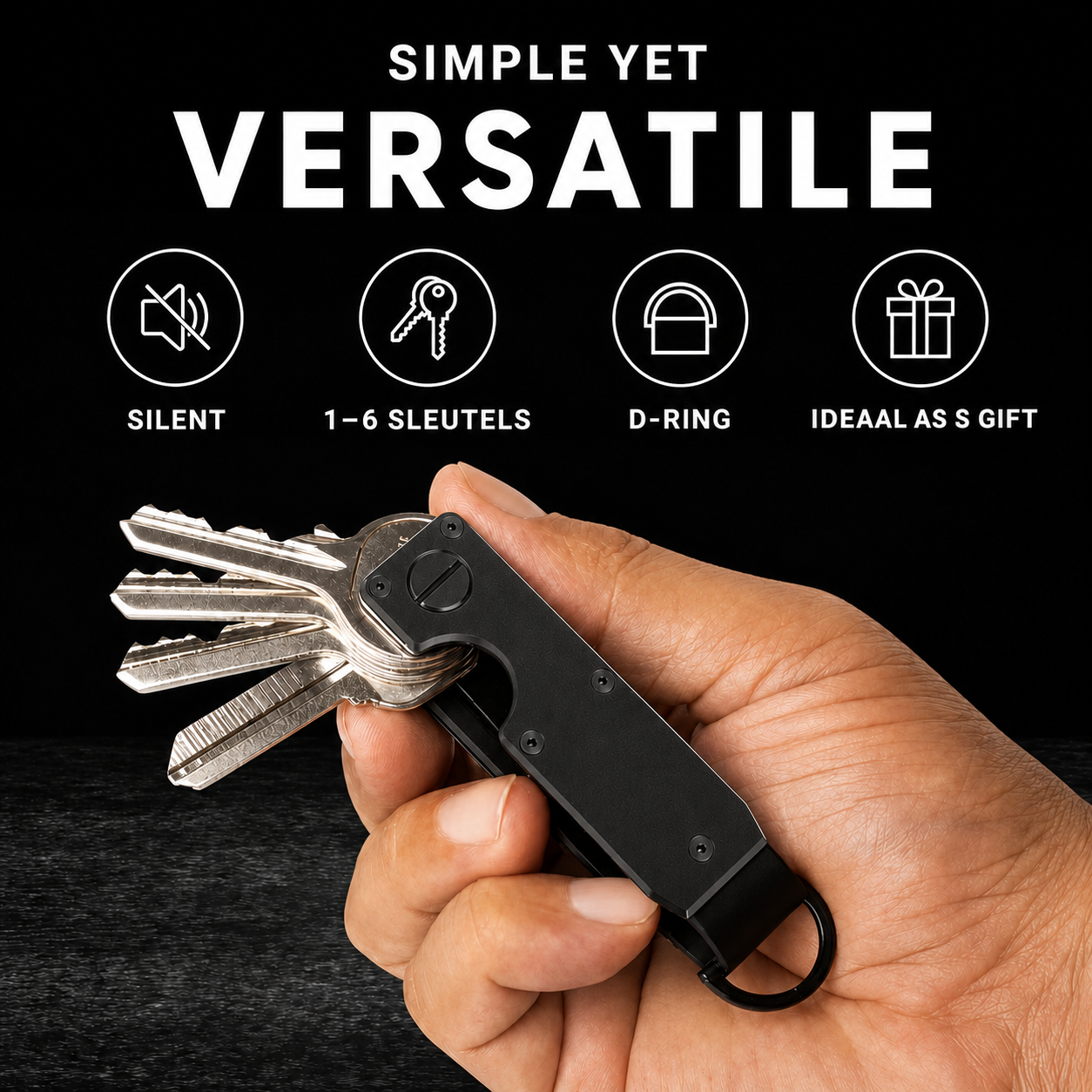 Baconix® Metal Key Chain Holder