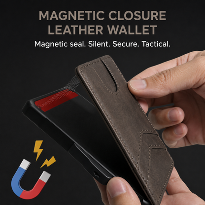 Baconix MagVault® Minimalist Wallet - Maximum Capacity. Minimal Footprint.