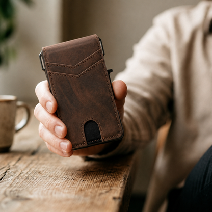Baconix MagVault® Minimalist Wallet - Maximum Capacity. Minimal Footprint.