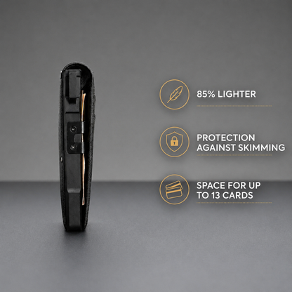 Baconix MagVault® Minimalist Wallet - Maximum Capacity. Minimal Footprint.