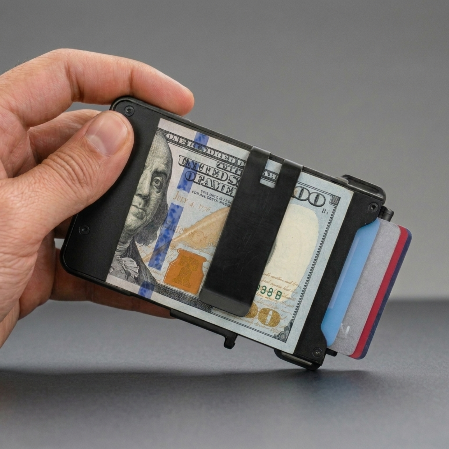 Baconix MagVault® Minimalist Wallet - Maximum Capacity. Minimal Footprint.
