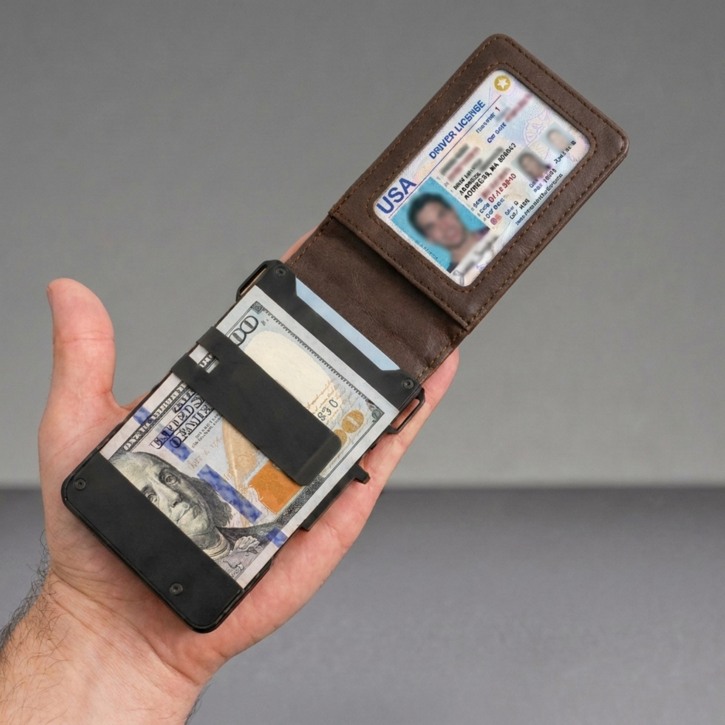 Baconix MagVault® Minimalist Wallet - Maximum Capacity. Minimal Footprint.