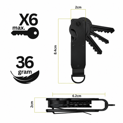 Baconix® Metal Key Chain Holder