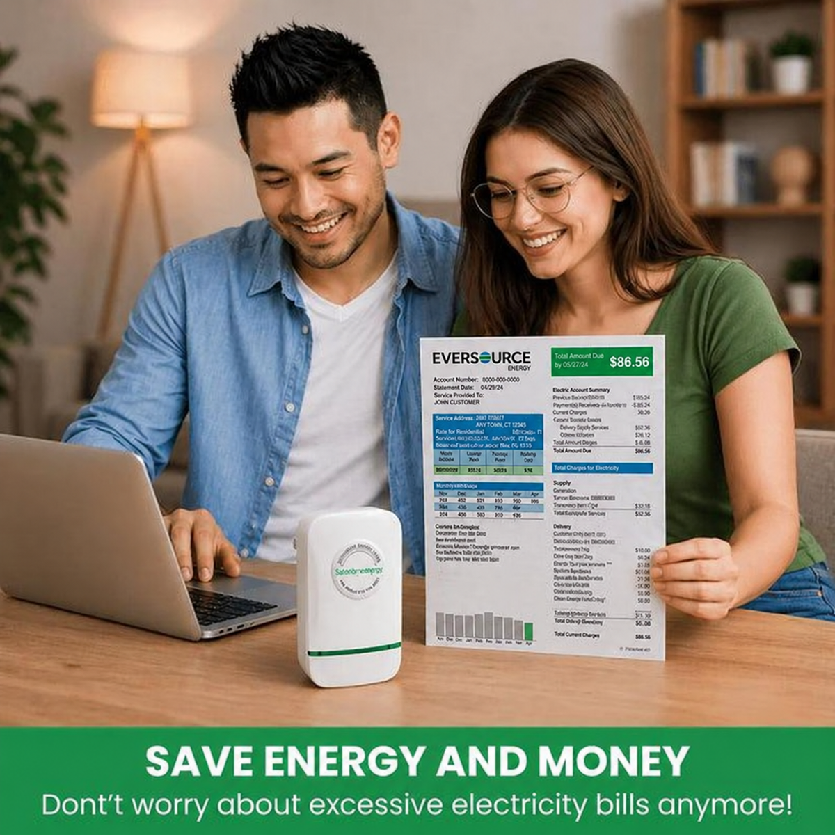 Baconix™ PowerBalance Pro – Plug-In Power Optimizer