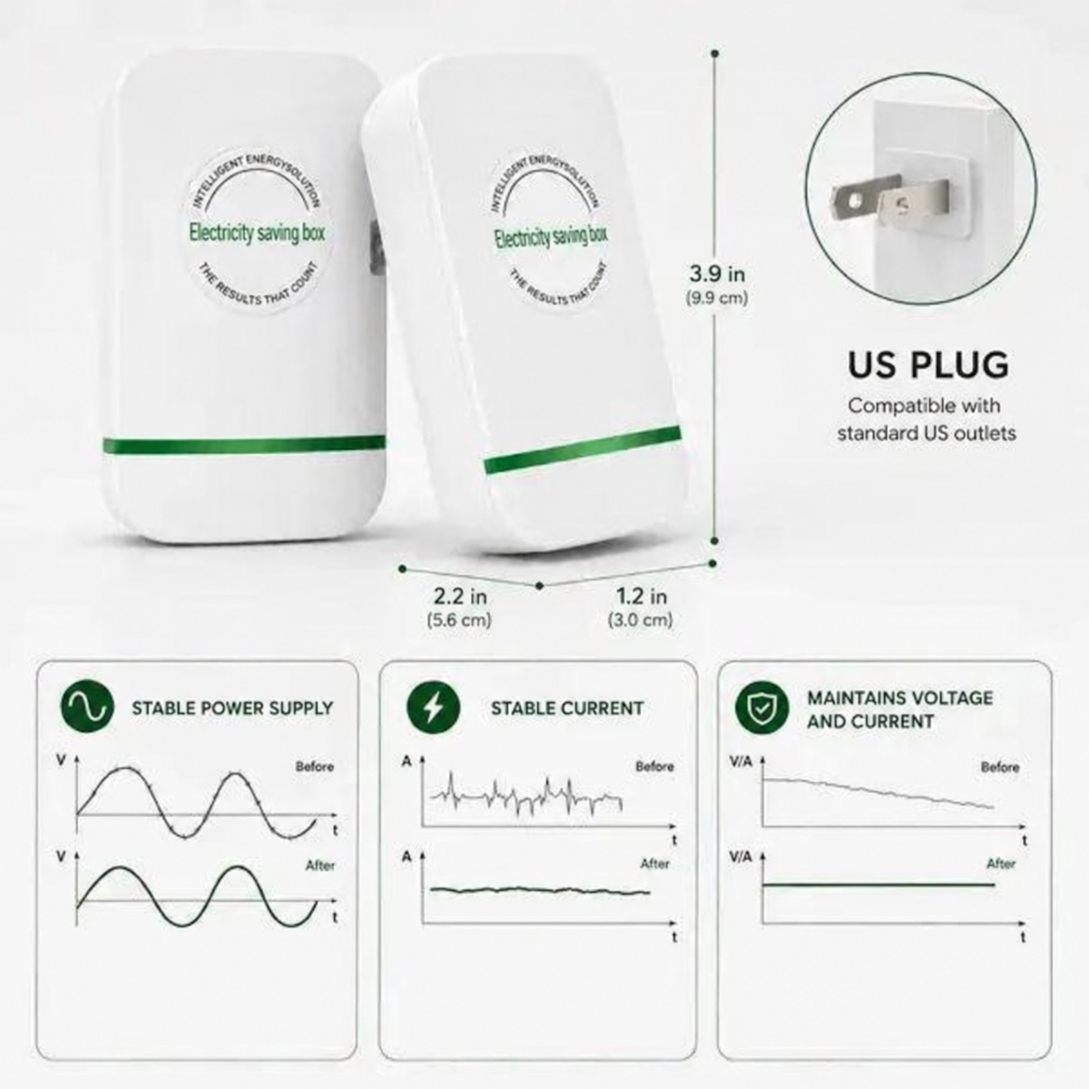Baconix™ PowerBalance Pro – Plug-In Power Optimizer